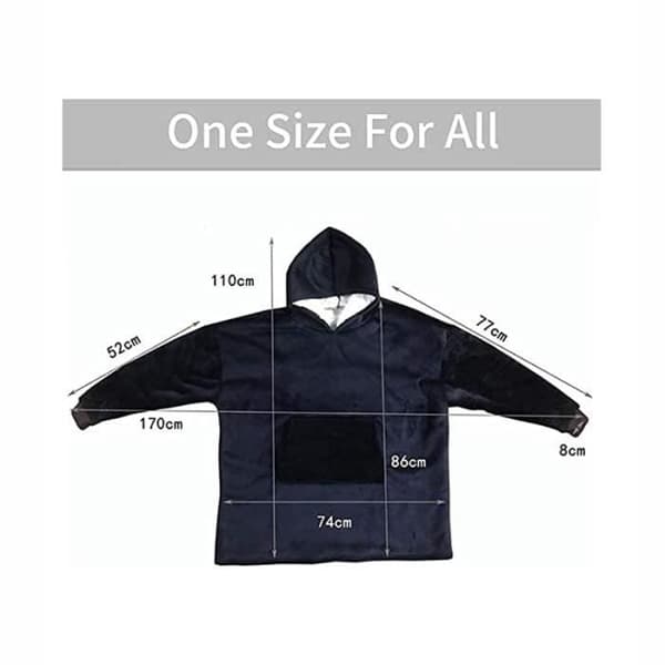 Hettegenser - Super Dalian - Vendbar - Komfortabel - Unisex - Rød