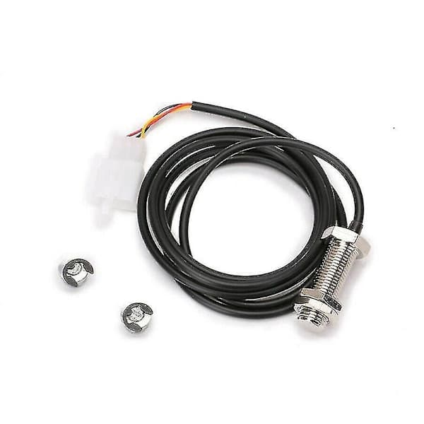 LCD Digital Motorcykel Multimeter Bar Speedometer Odo Tachometer Gea