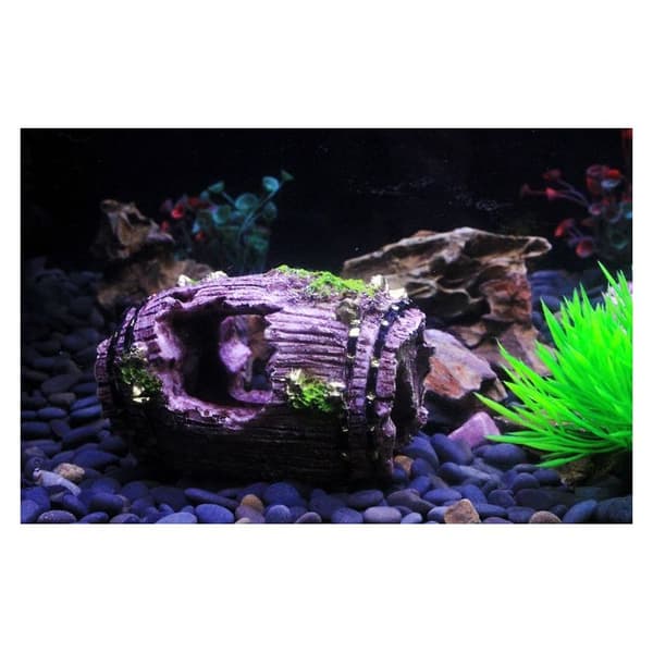 Giftfri harpiks akvarium ødelagt tønnehulepyntdekorasjon