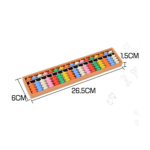 Plast Abacus Beregningsperle 3