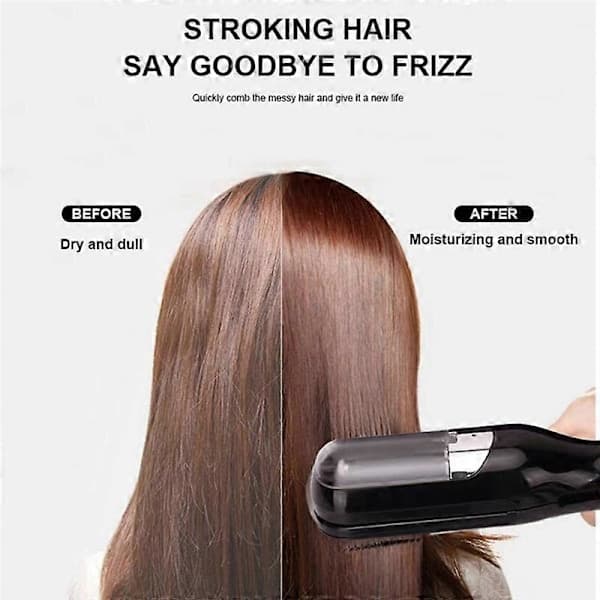 Hår Split Ends Trimmer Fjerner Skadet Hår Reparere Hårpleie Svart