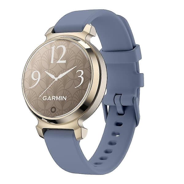 Silikone urrem til Garmin Lily 2 Blue Grey