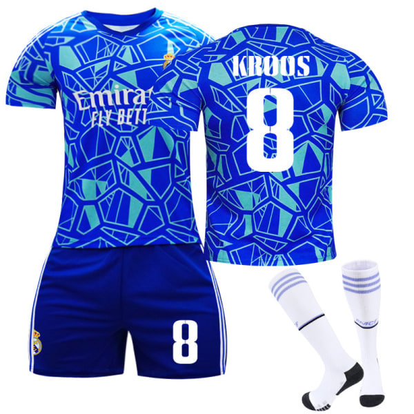 2023 Real Madrid Goalkeeper Edition Fotbollströja Training Kit KROOS 8 XL