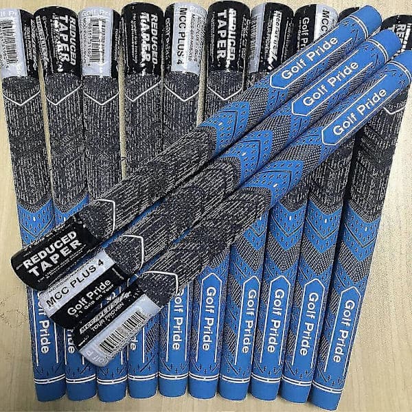 13 st Golf Pride MCC PLUS 4 Golfgrepp Blue Midsize