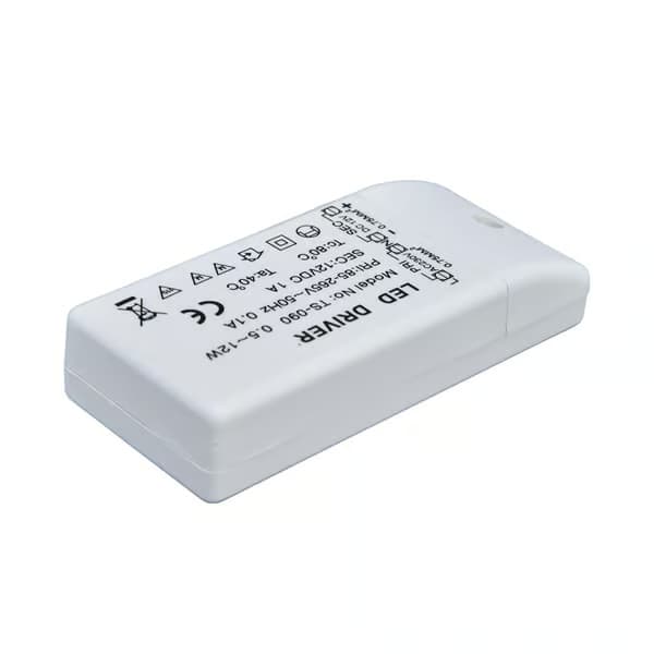 LED Driver 12W 12V DC 1A Strømforsyning LED Lampe Konstant Strøm Driver Strøm AC 85-265V
