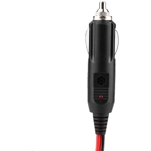 Universal 12/24V biloplader, cigarettænderadapter, strømkabel, adapterkabel