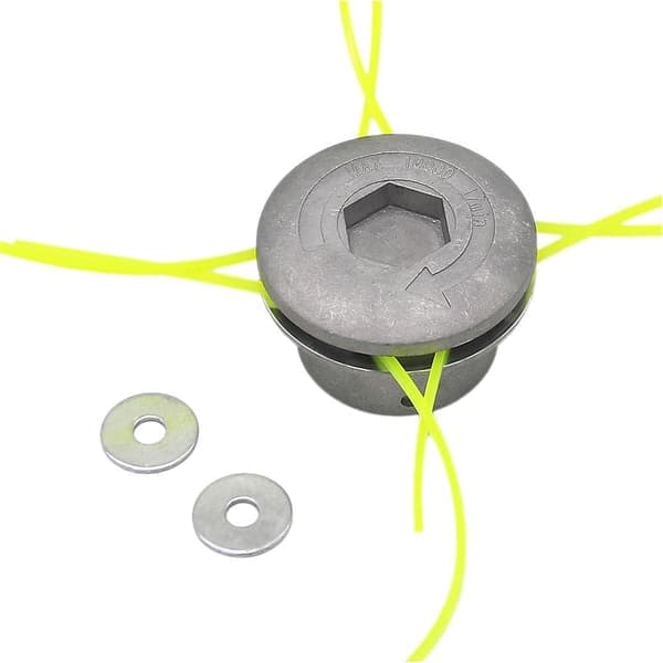 Aluminium Trimmertrådhode Dobbel Trimmertrådspole Nylon Trimmertrådhode for Bensindrevet Gressklipper