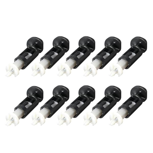 10P for CPU kjøleribbe monteringsstift plast trykkskrue kjøler kjølevifte feste monteringsklips for Intel Socket tilbehør