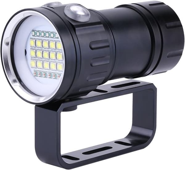 [LCS] Dykkelys 18000 Lumen IPX8 Dykkelys 500M Under vann