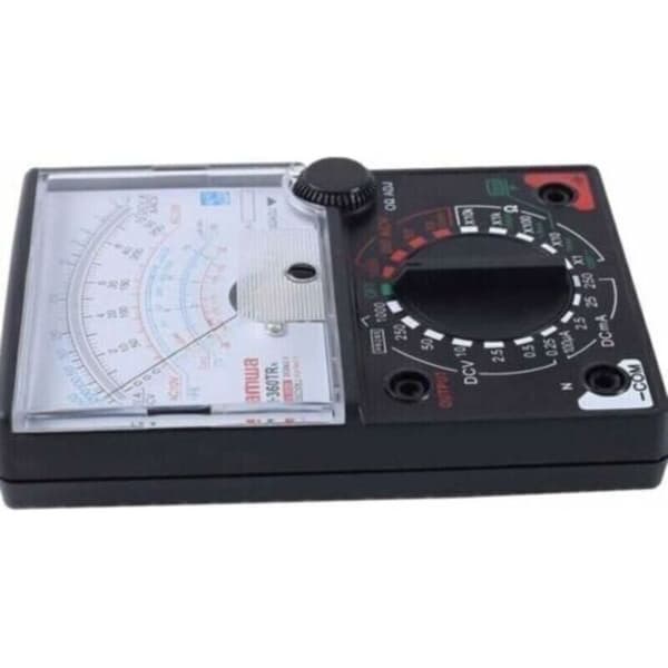 Analogt multimeter, AC/DC-tester, voltmeter, amperemeter, ohmmeter, analogt multimeter til spændings-, strøm- og modstandsmåling
