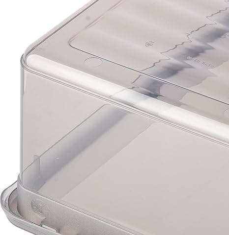 Förvaringslådor med Air Control-system, 3-pack, 3 x 11 l, Bea, Transparent