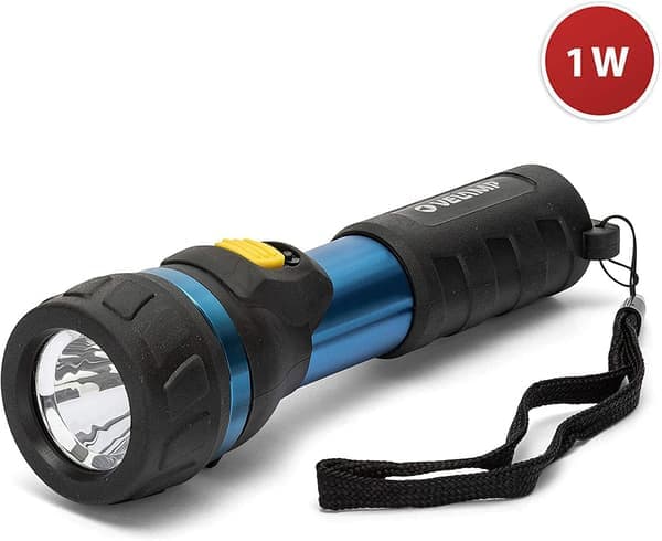 Hyper aluminium LED lommelygte med behagelig spids.
