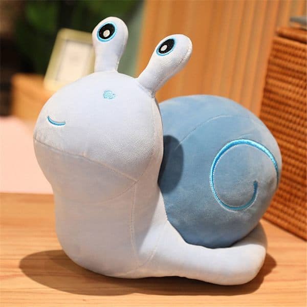 Plyschdocka Mjuk Snigel blue 30cm
