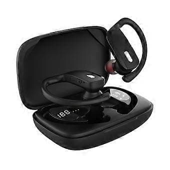 Bluetooth Headset TWS 5.0 Trådløse Hovedtelefoner Ørepropper Øretelefoner Stereo Ørekrog