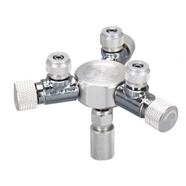 Akvarium Co2 Shunt Bubbelräknare Kontroll Finjusteringsventilsystem Distributör