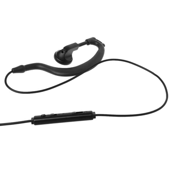 3,5 mm Jack Enkel Driver Headset Mono Endast Hörlurar Med Mikrofon För Telefon