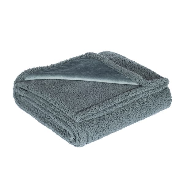 Vanntett teppe, kjærlighetsteppe for par, vanntett sprut grå 71*100cm