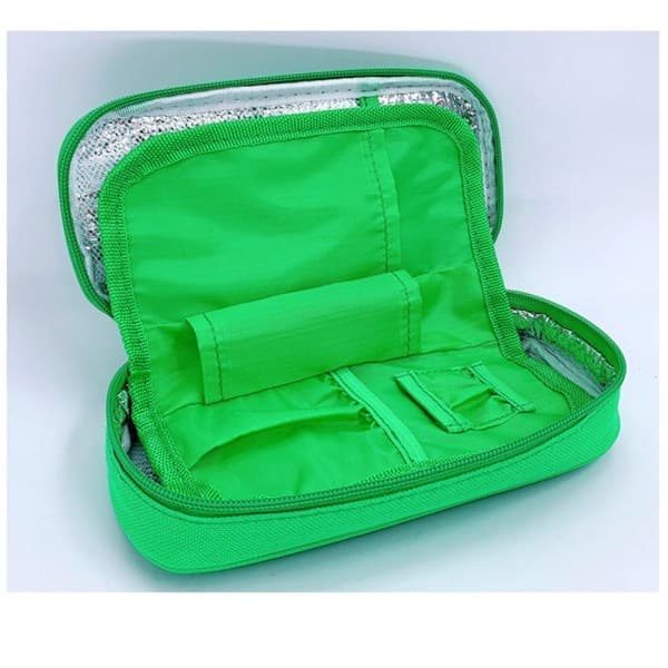 Insulin kjølebag pillebeskyttelse green