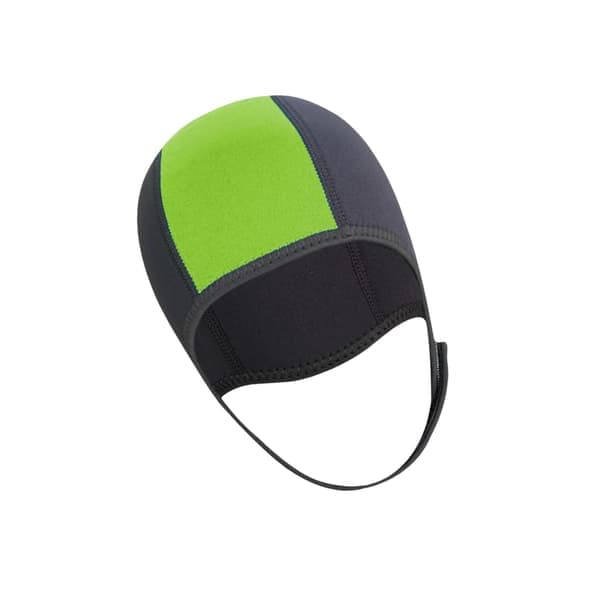 1/2/3/5 Neopren dykkerhætte beskyttende øre til rafting green 3mm 2Set