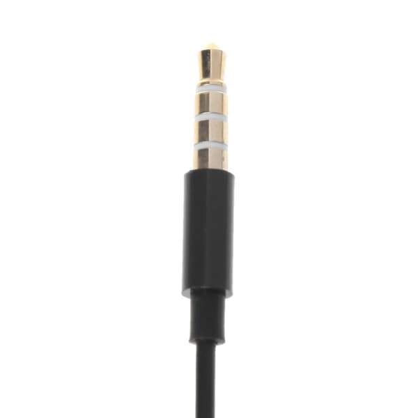 3,5 mm Jack Single Driver Headset Mono Kun Hovedtelefoner Med Mikrofon Til Telefon