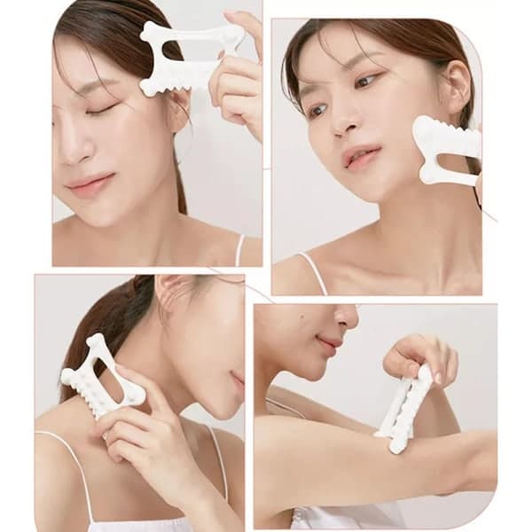 1 stk. Gua Sha Kropsskrabning Ansigtsmassageværktøj til G