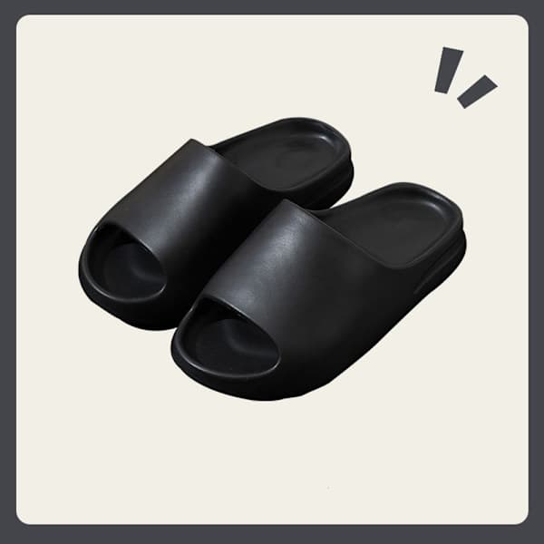 Hjemmesko Tyk Platform Badeværelse Sky Hjemmesko black 40-41#-40-41#