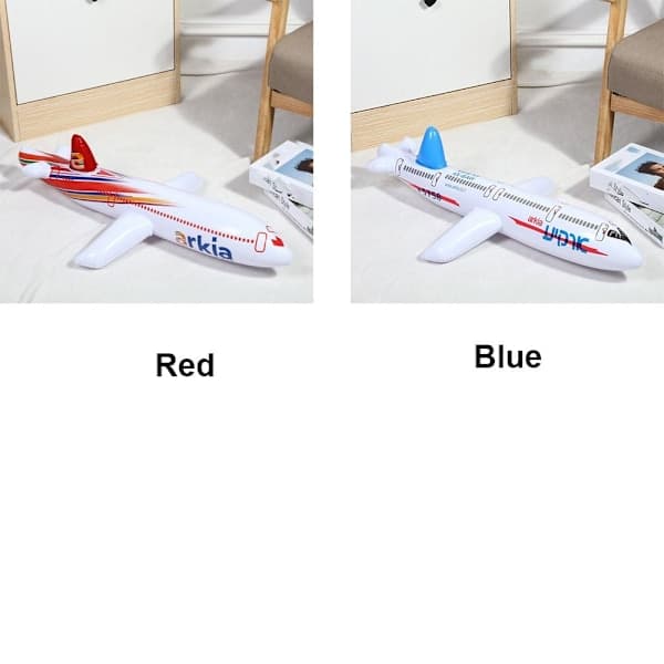 Oppustelig Passagerfly Legetøjsflyder Blue