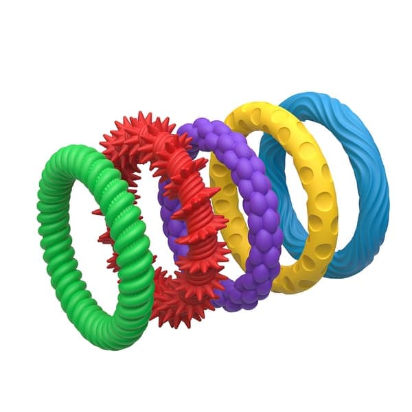 Flexibelt Elastomer Ease Armband För Ångest Handövning Permanent Flexibel Fidget Leksak