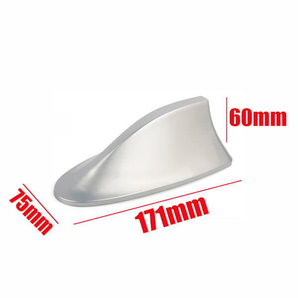 Hajfinne Bilantenne Radiosignalmodtager white