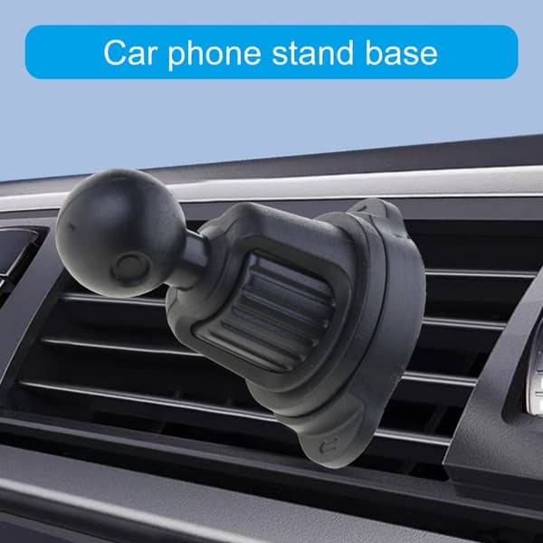 17 mm rund hodebase for biltelefonholder Universal bilventiltelefonstativ