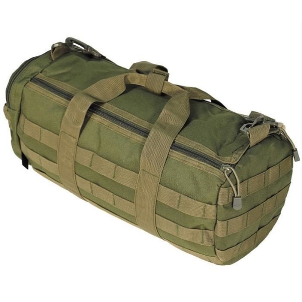 Äkta Khaki Military Barrel Bag