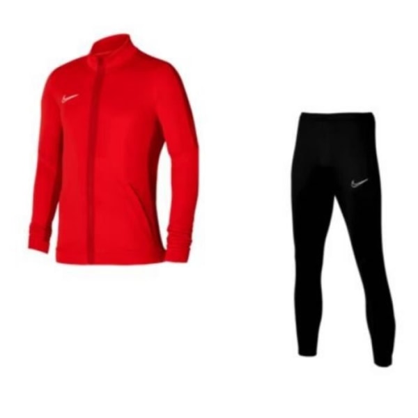 Nike Swoosh röda och svarta joggingbyxor för män - Långa ärmar - Multisport - Andas