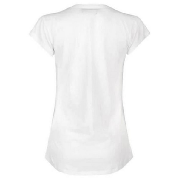 Donnay vit T-shirt med v-ringad dam