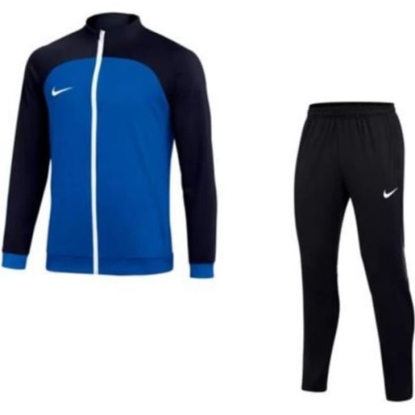 Nike Dri-Fit joggingbyxor för män blå och marinblå - andas - långärmad