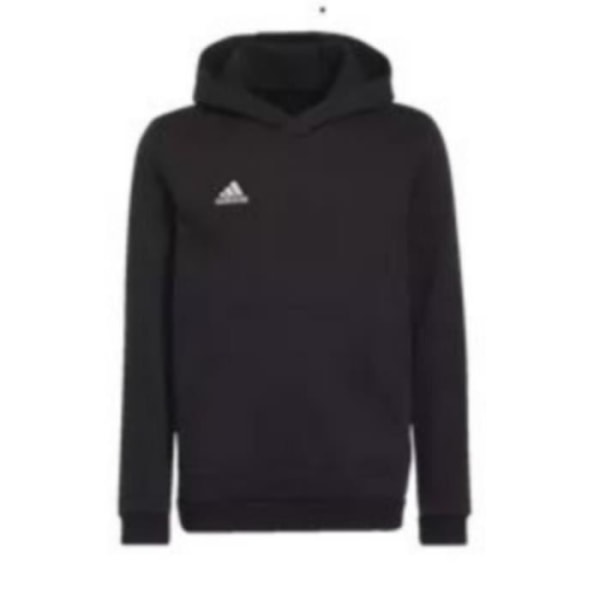 Adidas Black Hooded Fleece Joggers för pojkar - Andas - Multisport - Barn