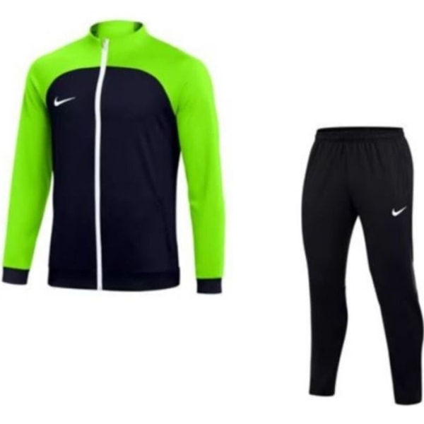 Nike Dri-Fit joggingbyxor för män - Svart/Fluo Grön - Långa ärmar - Multisport - Andas
