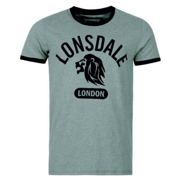 Lonsdale Ringer grå och marin T-shirt