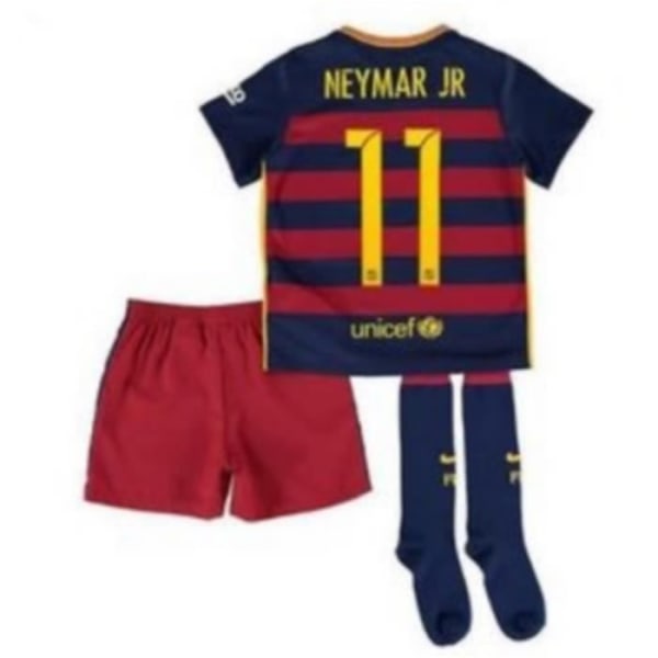 Fc Barcelona komplett set säsongen 2015/2016 Neymar nummer 11 flockar
