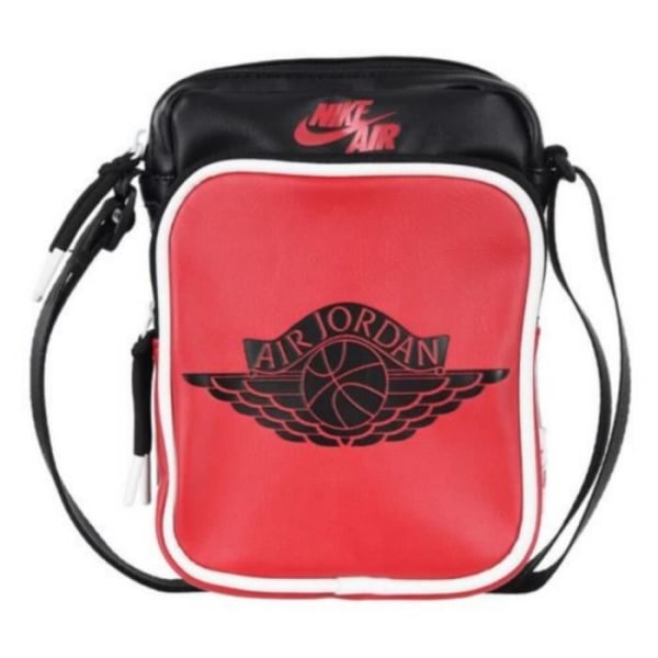Nike Air Jordan svart och röd PU-väska för män