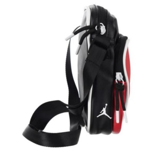 Nike Air Jordan svart och röd PU-väska för män