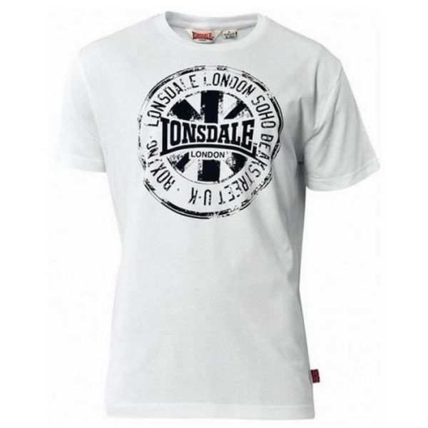 Lonsdale Torlundy White Collector T-shirt för män