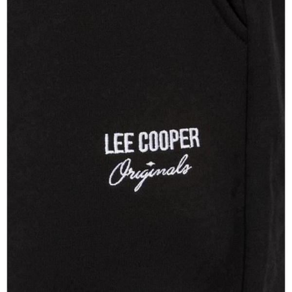 Joggingbyxor i svart fleece för män Lee Cooper