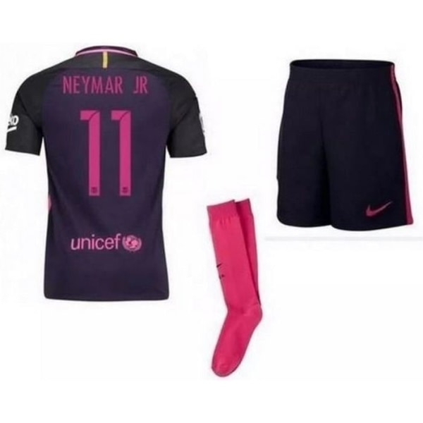 Officiell Nike FC Barcelona Away Mini-Kit Officiell Neymar flocking nummer 11 säsongen 2016-2017