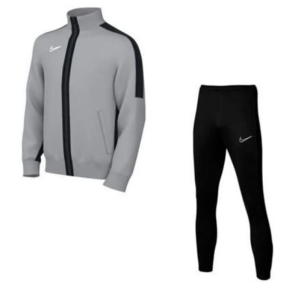 Nike Dri-Fit Joggingträningsoverall för barn Grå - Blandat - Multisport - Jacka och byxor med dragkedja och öppna fickor