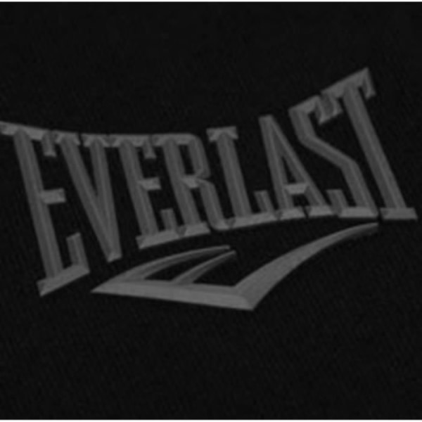 Everlast mäns svart logo joggerunderdel svart