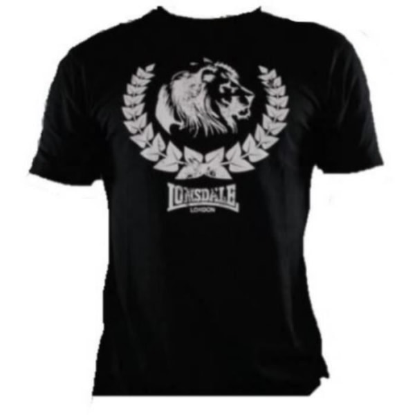 Lonsdale Lion Leaves Black Collector T-shirt för män