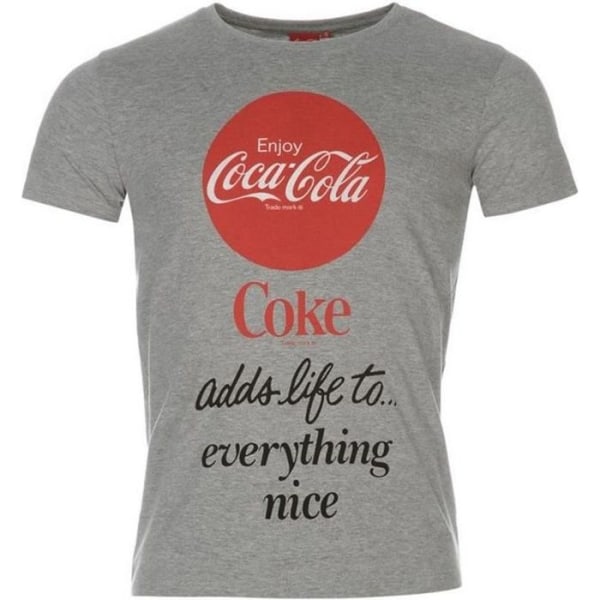 Officiell Coca-Cola T-shirt för män Grå