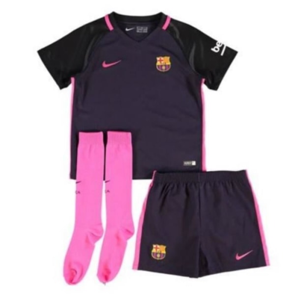Officiell Nike FC Barcelona Away Mini-Kit Officiell Neymar flocking nummer 11 säsongen 2016-2017