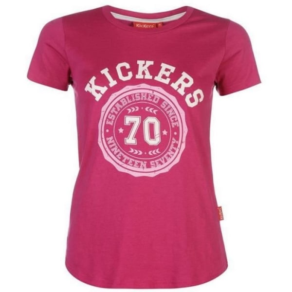 Rosa Kickers T-shirt för kvinnor