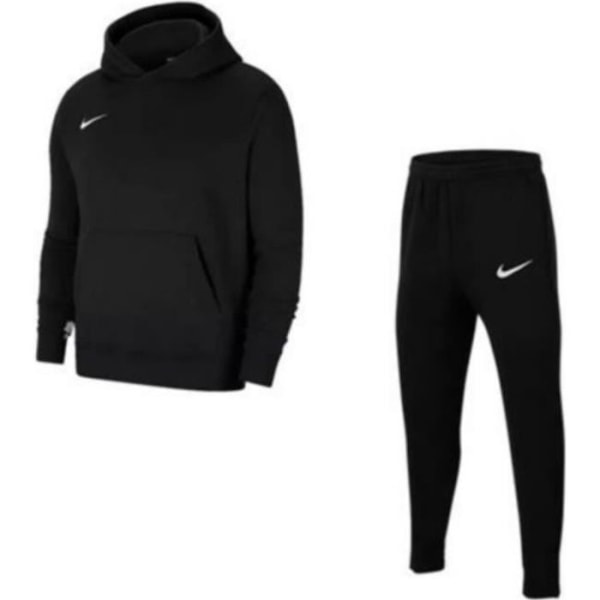 Joggingbyxor i fleece med huva för pojkar Nike - svart - multisport - andas